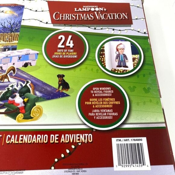 Jakks National Lampoon's Christmas Vacation Advent Calendar 24 Days As Is - Picture 10 of 11